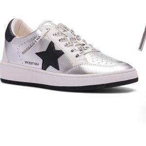 Vintage Havana Cristo Metallic Leather Fashion Sneaker